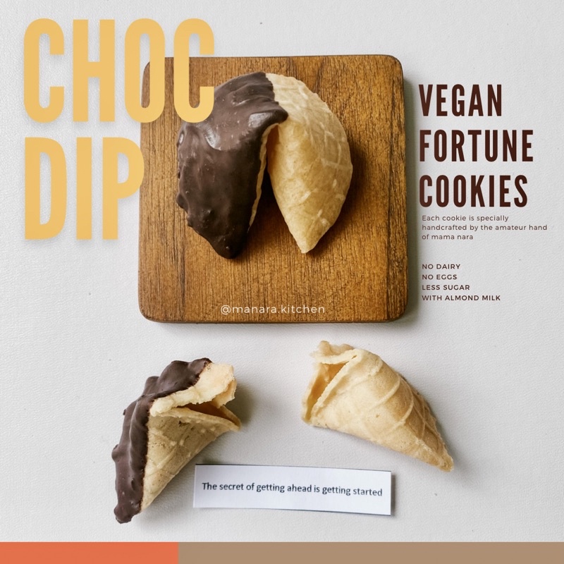 Jual Vegan Fortune Cookies ( SATUAN ) Shopee Indonesia