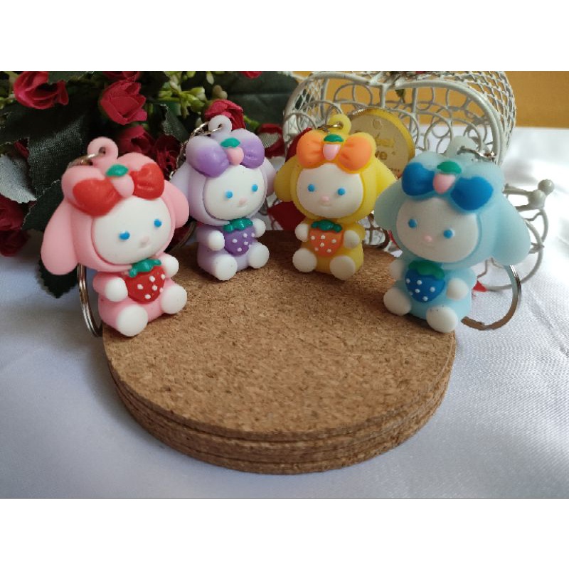 Gantungan Kunci Boneka Melody Lucu Gemoy - Ganci aksesoris import