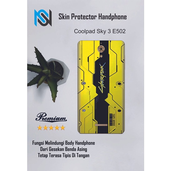 2pcs Garskin HP Coolpad Sky 3 E502 Motif nnn - Custom motif via chat