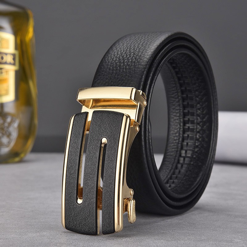 SABUK KULIT PRIA AKSESORIS FASHION PRIA SABUK MEN BELT GESPER PRIA IKAT PINGGANG