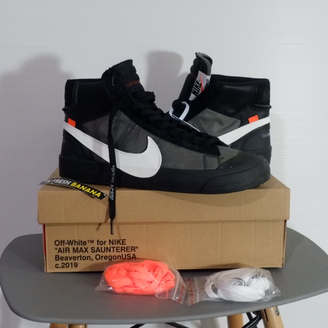 nike blazer x off white grim reaper