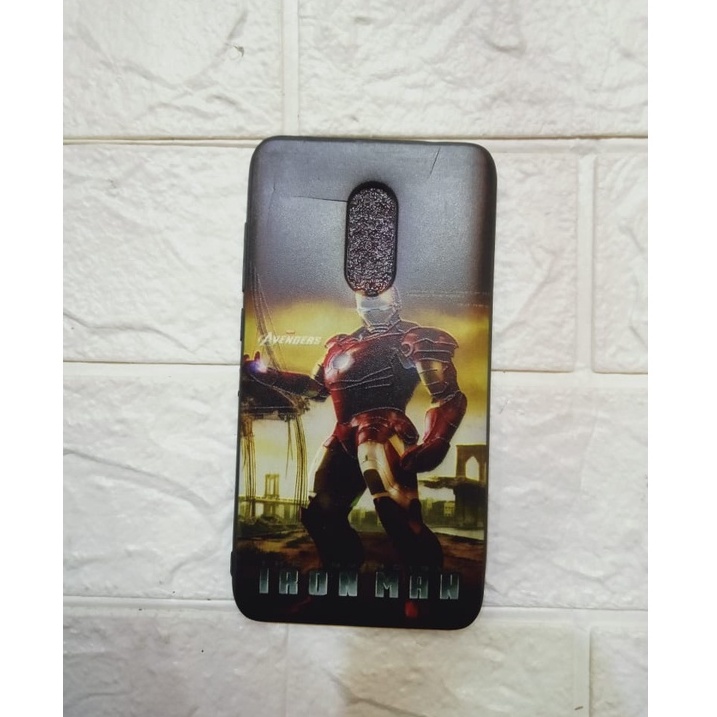 Case Handphone Redmi Note 4X Motif Kartun Ironman, Bola FCB realpict