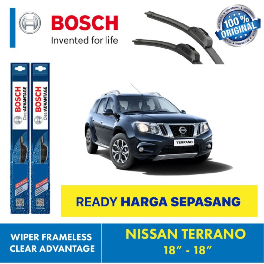 Wiper Blade Terrano BOSCH frameless ADVANTAGE 18-18&quot; ORIGINAL