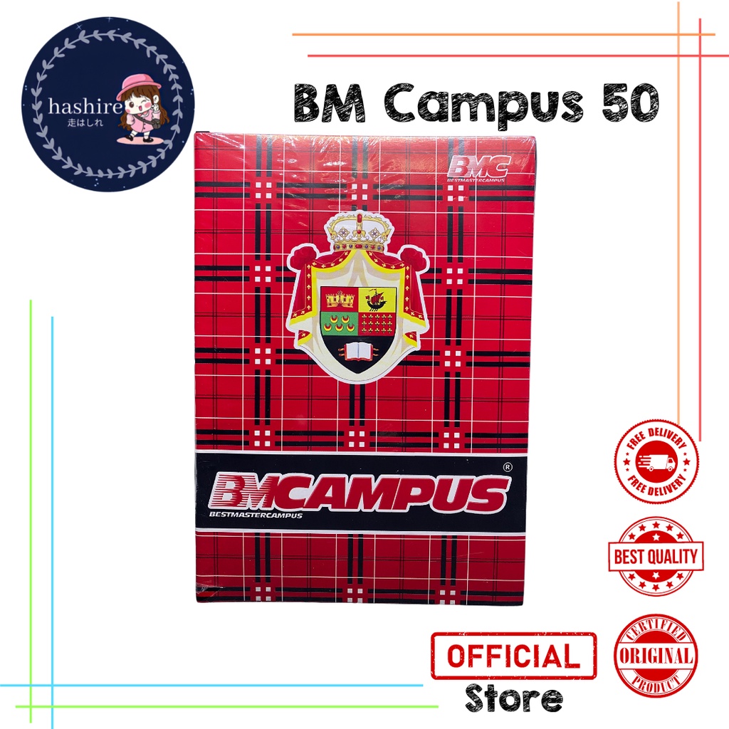 BUKU TULIS BMC CAMPUS 50 LEMBAR