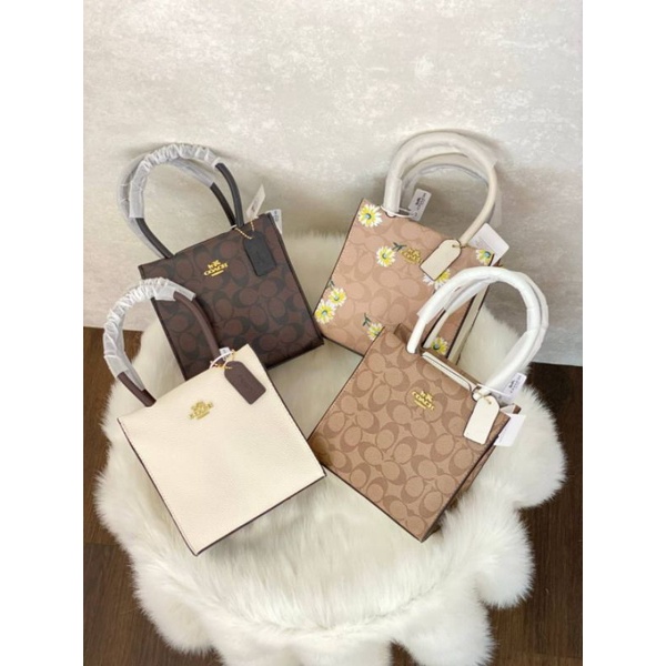 Tas Selempang Wanita Sling Bag Tas Wanita Polos Motif Coach