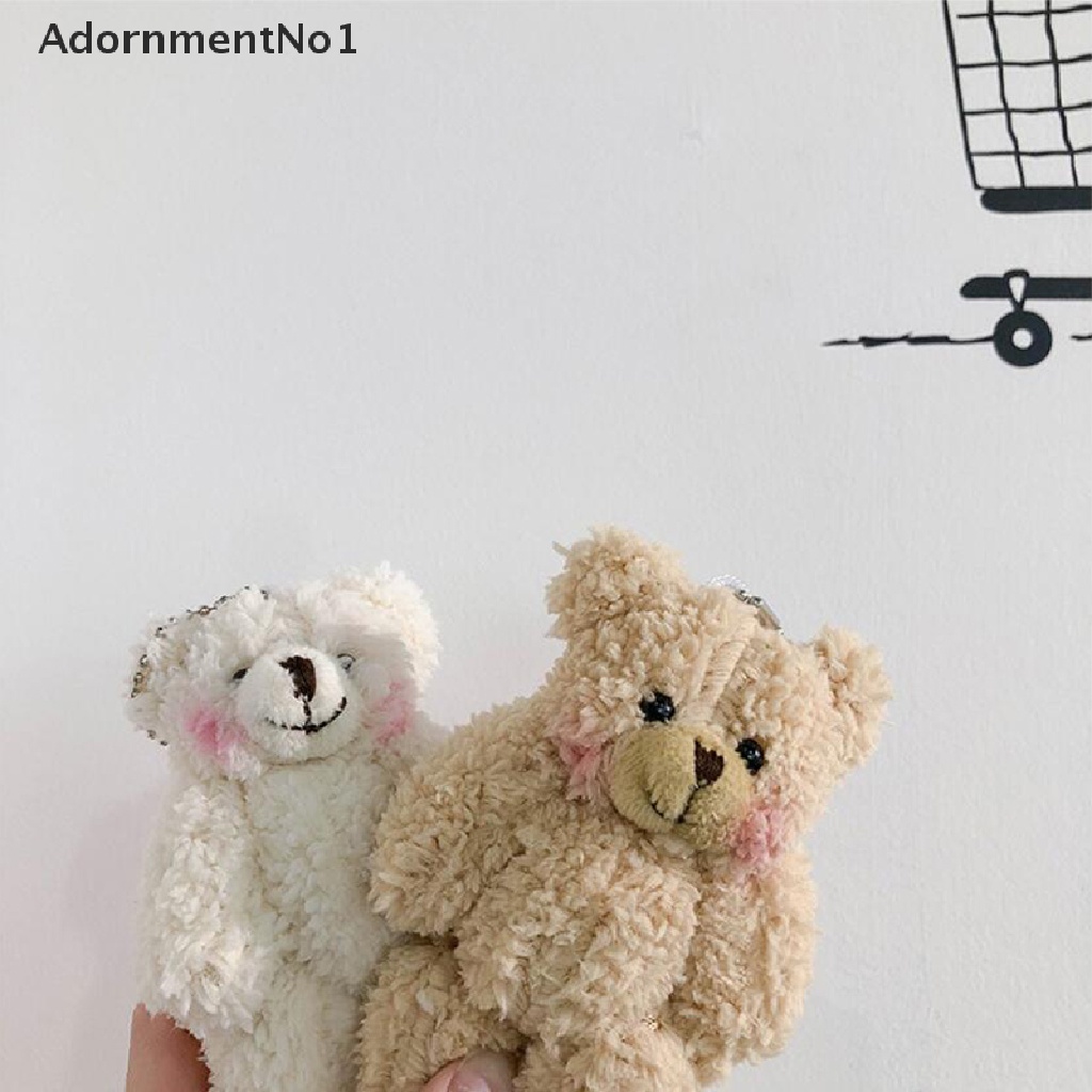 (AdornmentNo1) Gantungan Kunci Boneka Beruang Bahan Plush Lembut