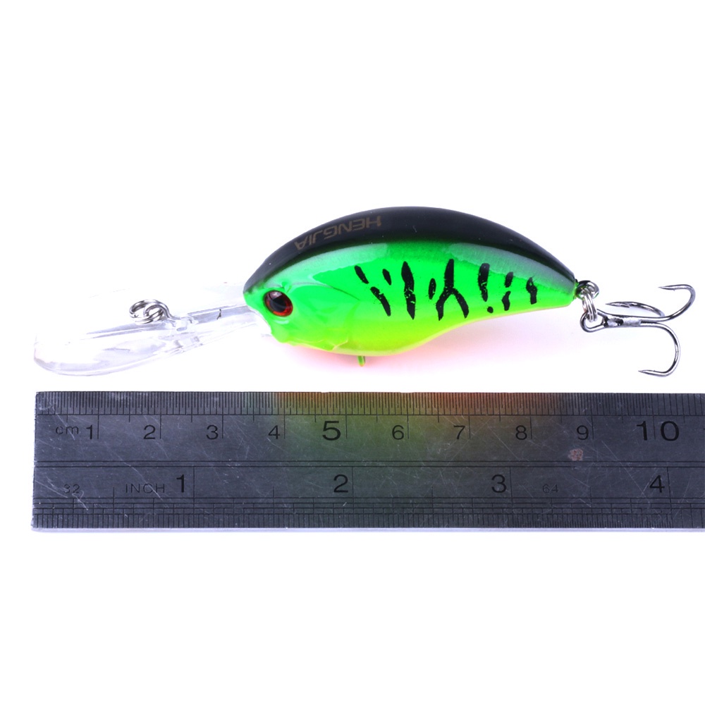 HENGJIA 10PCS Minnow Fishing Lure 9CM 13G Topwater Hard Bait Wobbler Jig Bait Crankbait Carp Striped bass Fishing tackle SwimBait