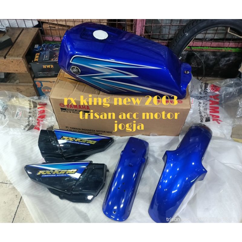 paket body set rx king 2003 biru original