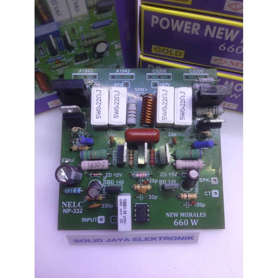 Power Morales 660 Watt Mono Nelc