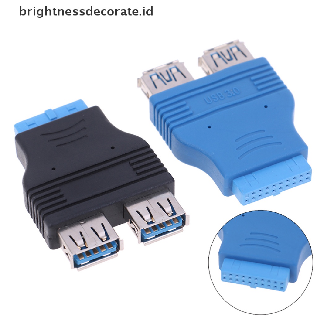 Motherboard 2 Port Usb 3.0 Female Ke 20 Pin