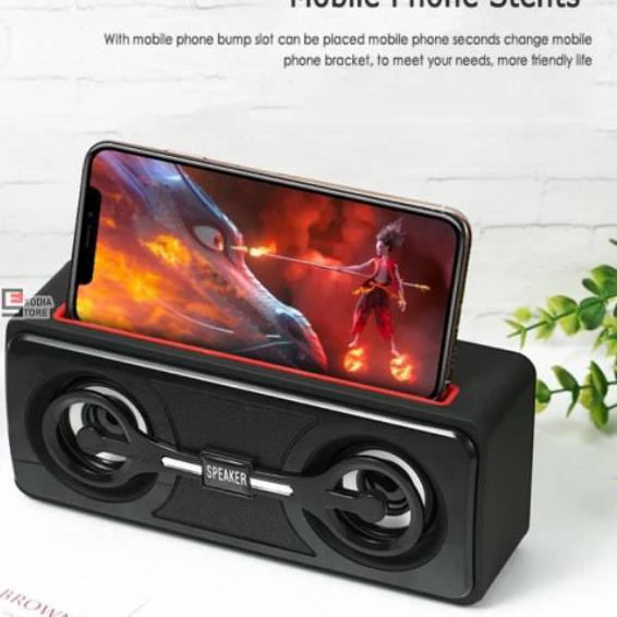 ( Lagi Promo ) q-45 * T28 Wireless Bluetooth Speaker Outdoor Dual Speaker Subwoofer Original #