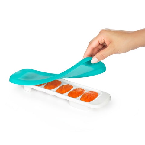 OXO Tot Baby Food Freezer Tray w/ Silicone Lid 1pc | Tempat Penyimpanan Mpasi