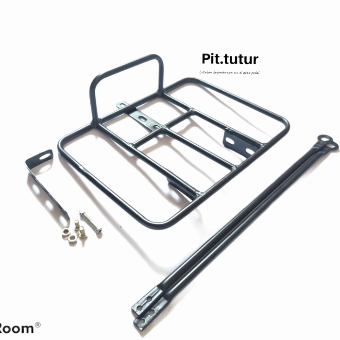 Aksesoris Sepeda - Keranjang Sepeda Rak Sepada Front Rack Sepeda