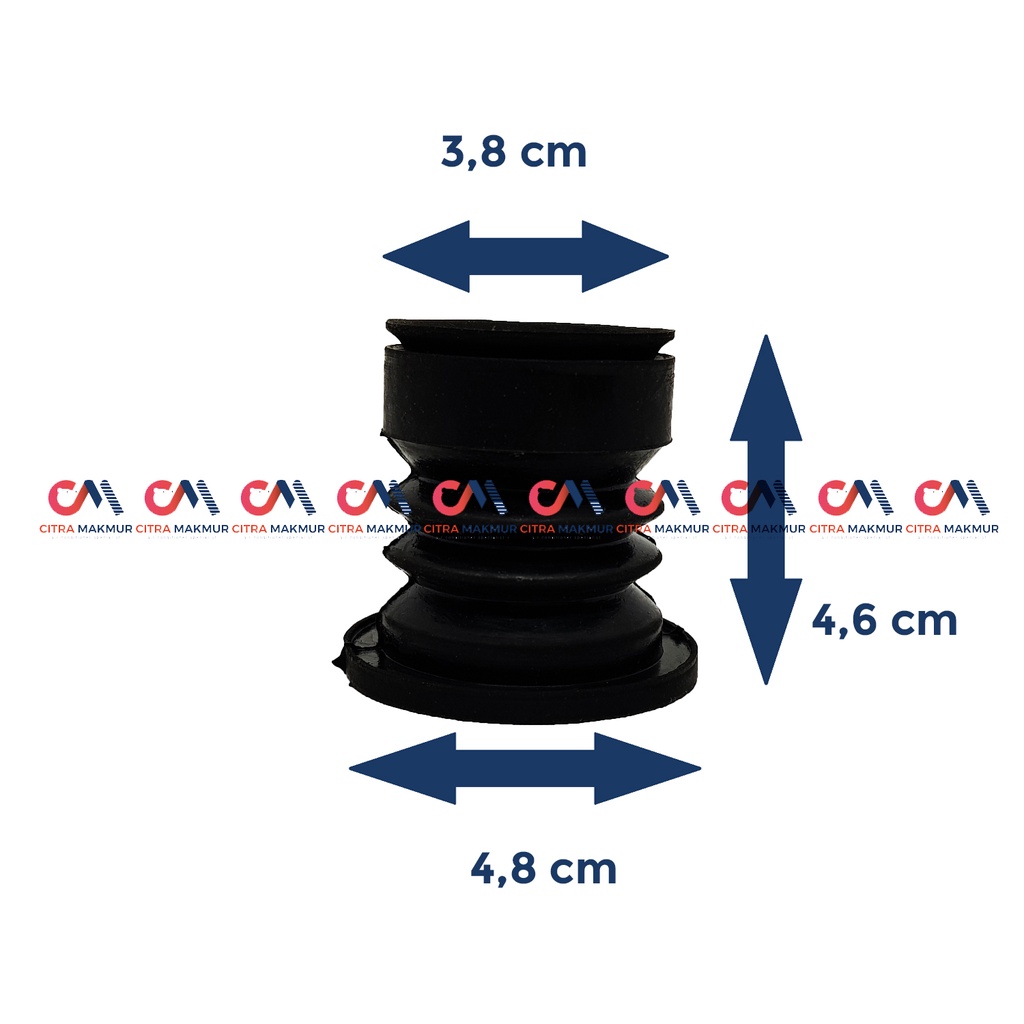 Seal Below Sanken Karet Pembuangan Mesin Cuci Dua Tabung Klep Drain