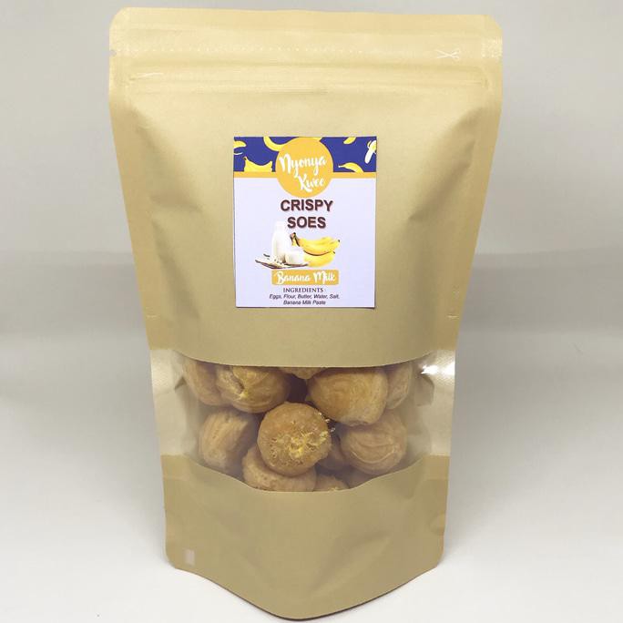 

Limited Stock Nyonya Kwee Crispy Soes Sus Kering Banana Milk Krispi