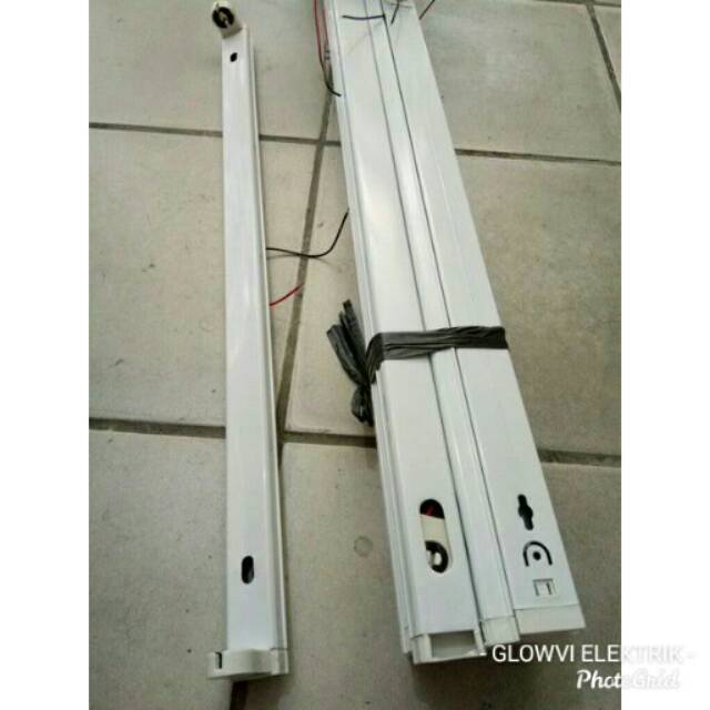 KAP T8 LED 18 WATT - RUMAH LAMPU T8 LED 18 WATT