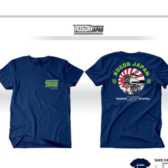 KAOS CB KAOS ROSOK JAPAN MERCH