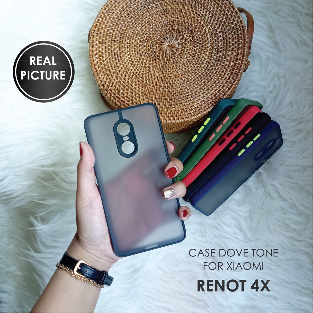 CASE HP XIAOMI REDMI NOTE 4 / 4x SOFTCASE DOVE MATTE PLUS PELINDUNG CAMERA