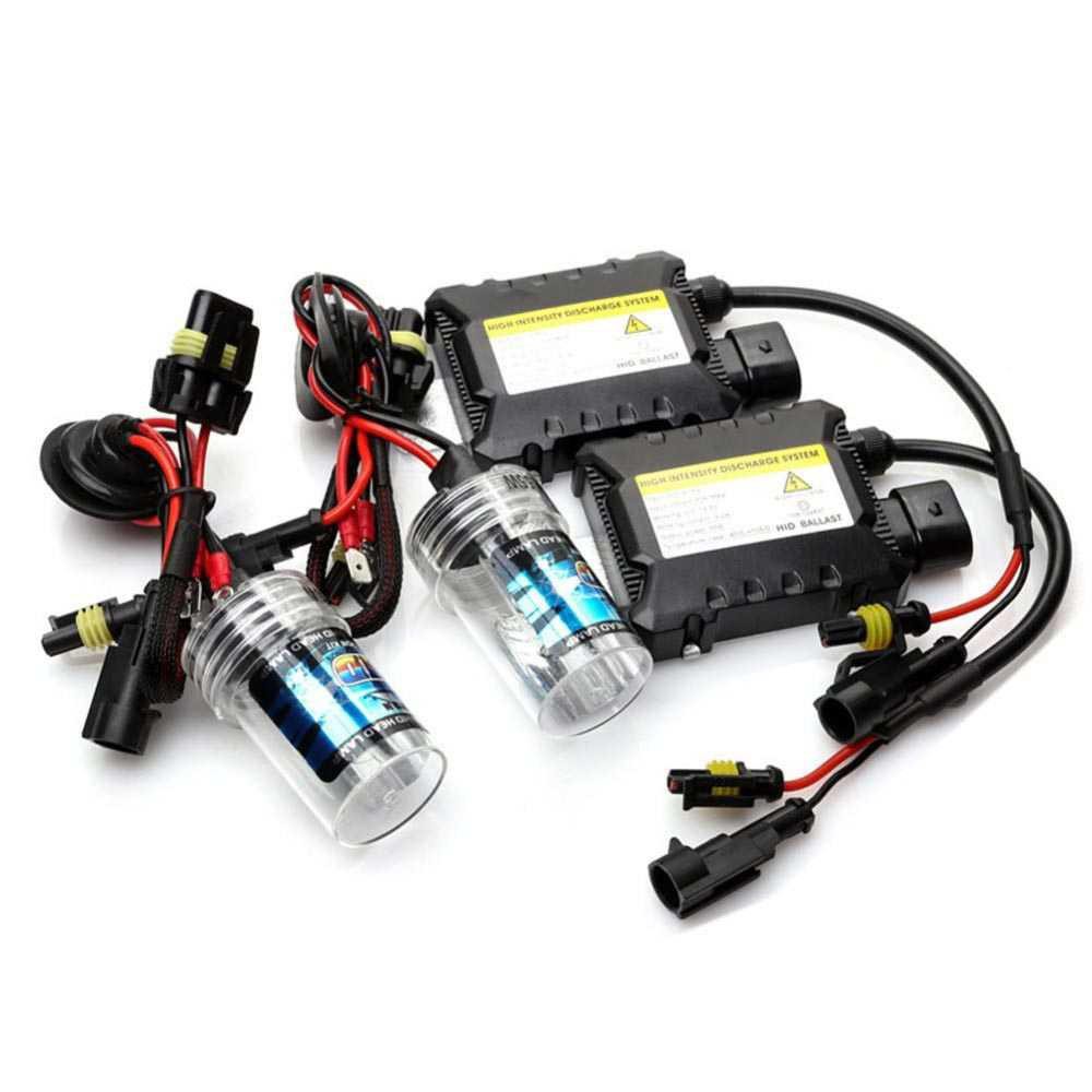 CROSSTIGER Lampu Mobil HID Xenon H7 6000K 55W 2PCS + Ballast 12V