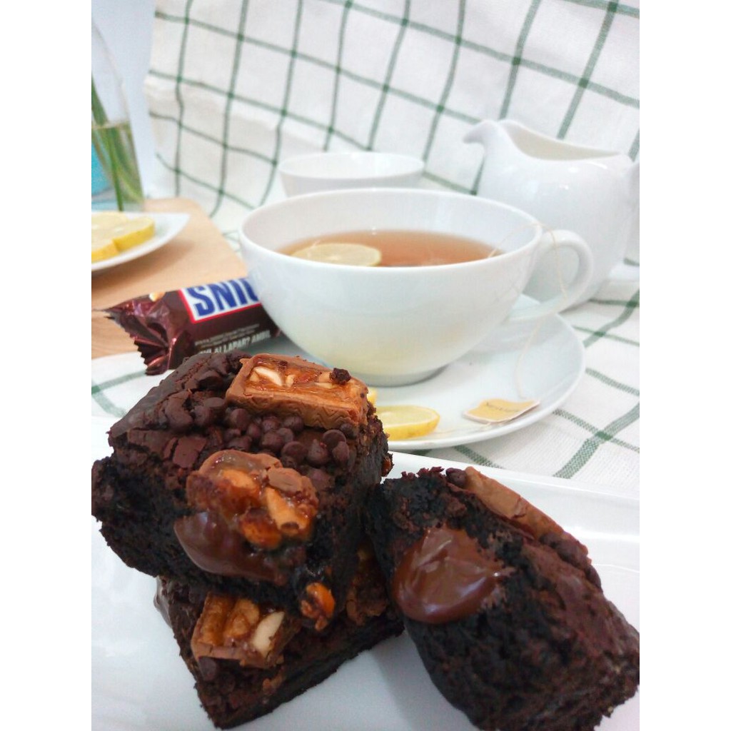 

Brownies Coklat Sniker