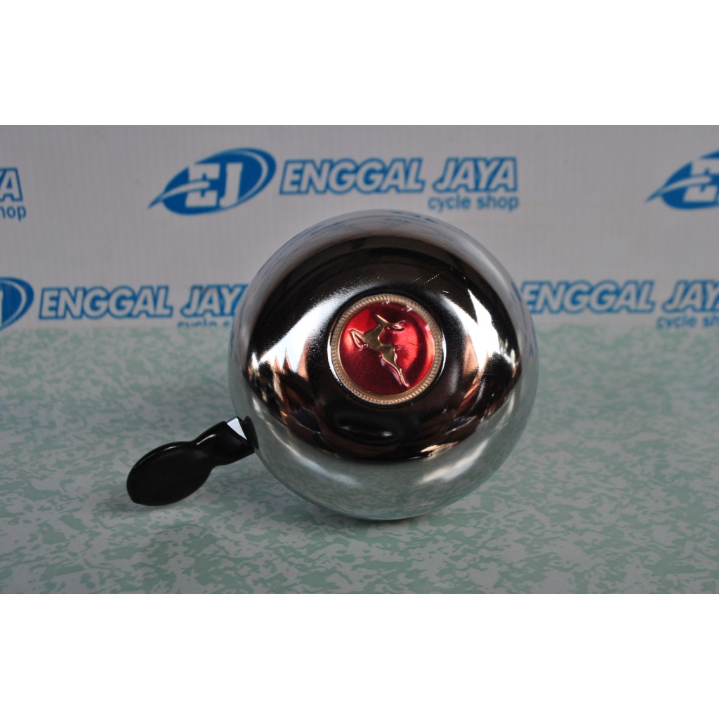 Bel Sepeda Dingdong Besar Taiwan - Bell Double Ting Kijang Tingtong Sangat Nyaring Keras - Klakson B