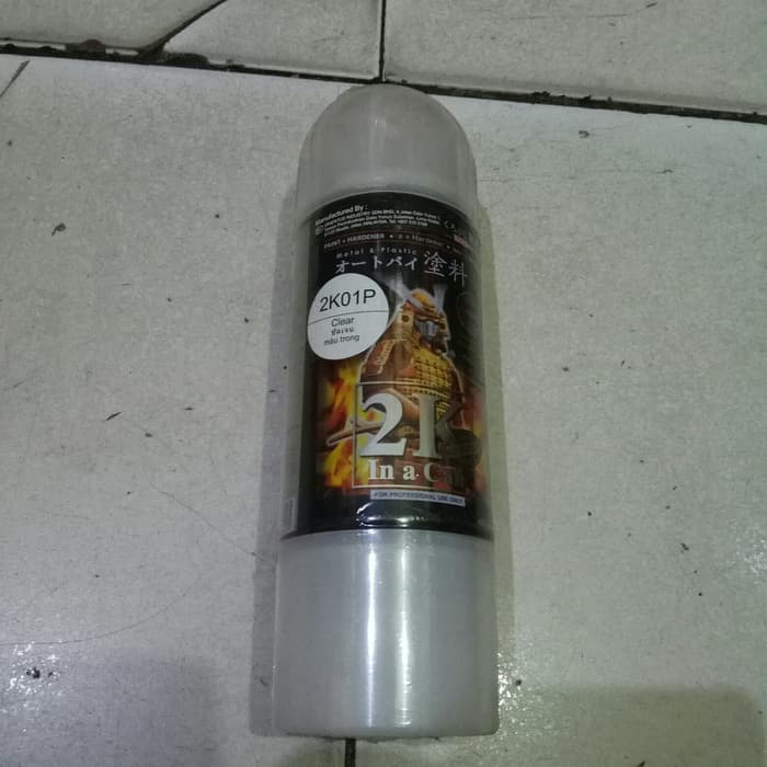 

cat semprot samurai clear 2K kecil 300ml 2K01P