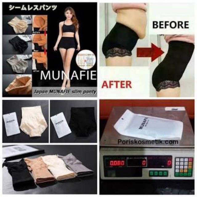 Munafie korset pelangsing original/asli