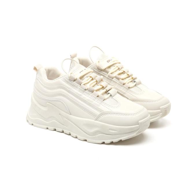 PVN Taecyeon Sepatu Sneakers Wanita Casual Sport Shoes Cream 234