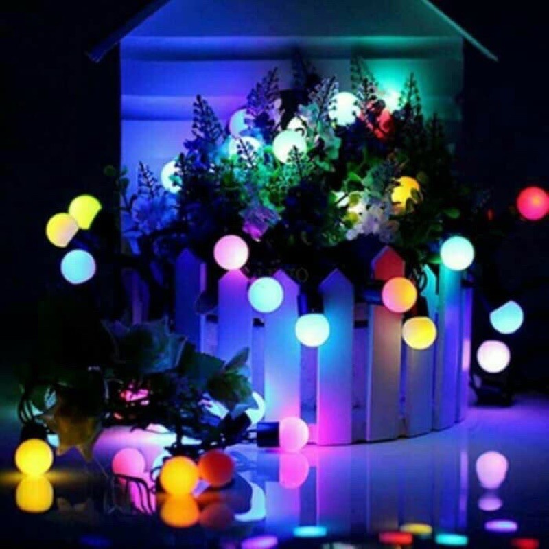 Lampu Tumblr Bola Anggur 8 Meter 42 LED / Lampu Hias Natal