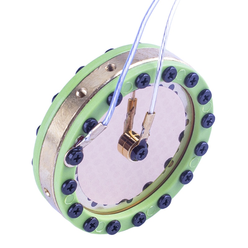 Btsg 34mm Diafragma Besar Kondensor Mic Kapsul Cartridge Core Mikrofon Kapsul Dua Sisi Berlapis Emas