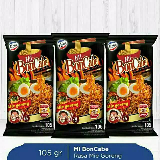 

KOBE MIE GORENG BON CABE 105G