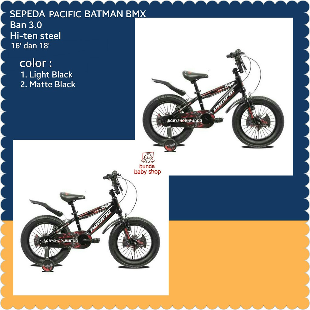Sepeda Pacific Batman BMX 18 Inc