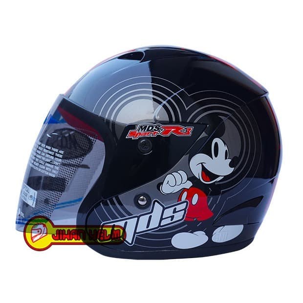 HELM/HELM ANAK/HELM MDS/HELM MDS ANAK DANCE BLACK RED