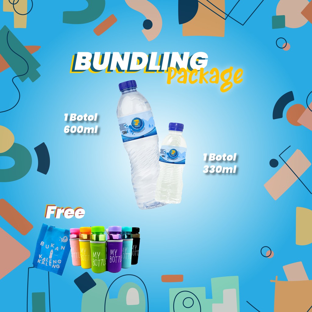 

JPWATER 330 ml & 600 ml - Bundling Package