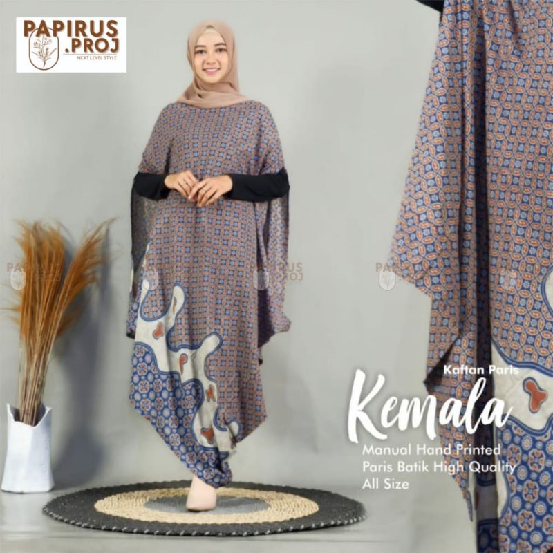 Kaftan Paris Sragenan #2/ Manual Hand Printed/ Paris Batik High Quality Allsize (jumbo)
