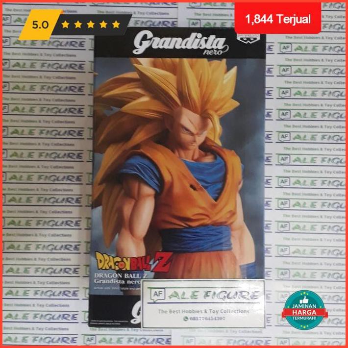 Action Figure Grandista Nero Son Goku Super Saiyan 3 Terlaris