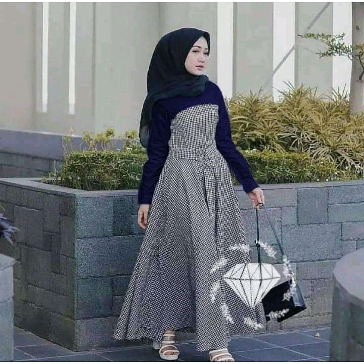 DRES WANITA/KOTAK KOMBI TERLARIS/COCOK BANGET BUAT REMAJA/DRES KEKINIAN/BISA BAYAR DI TEMPAT