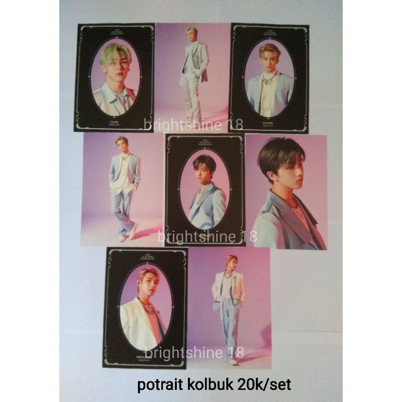 READY STOCK POTRAIT KOLBUK NCT 2020 MARK KUN RENJUN JISUNG