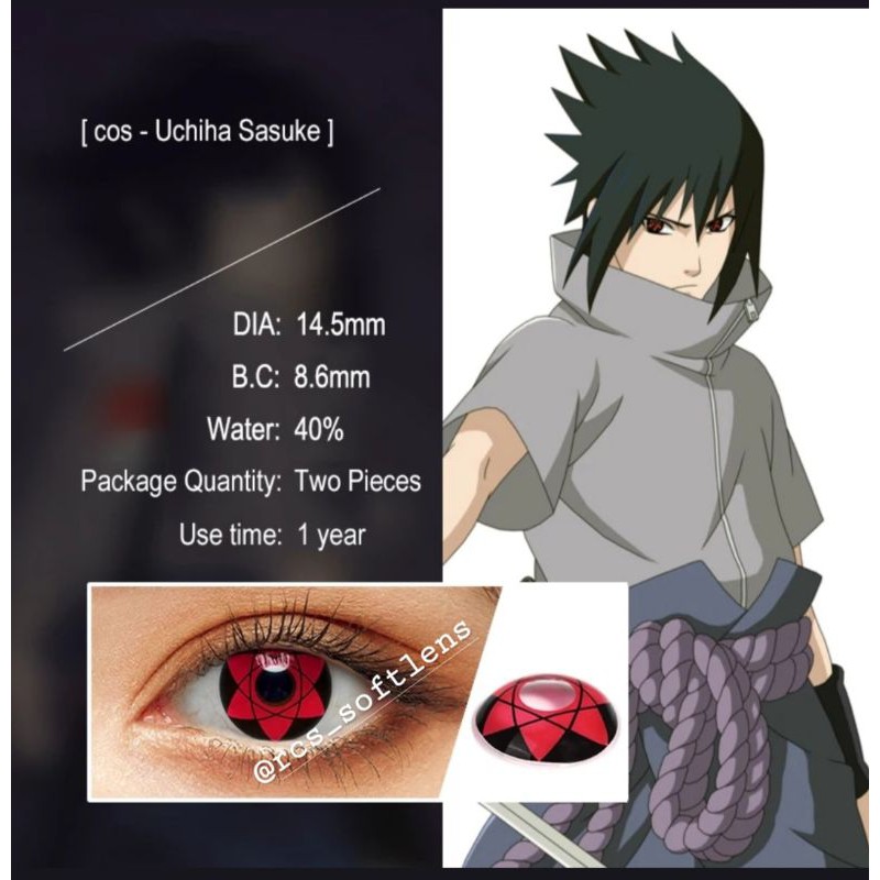 RCS - Softlens cosplay anime softlens naruto sharingan mangekyou soflens sasuke kakashi by magister