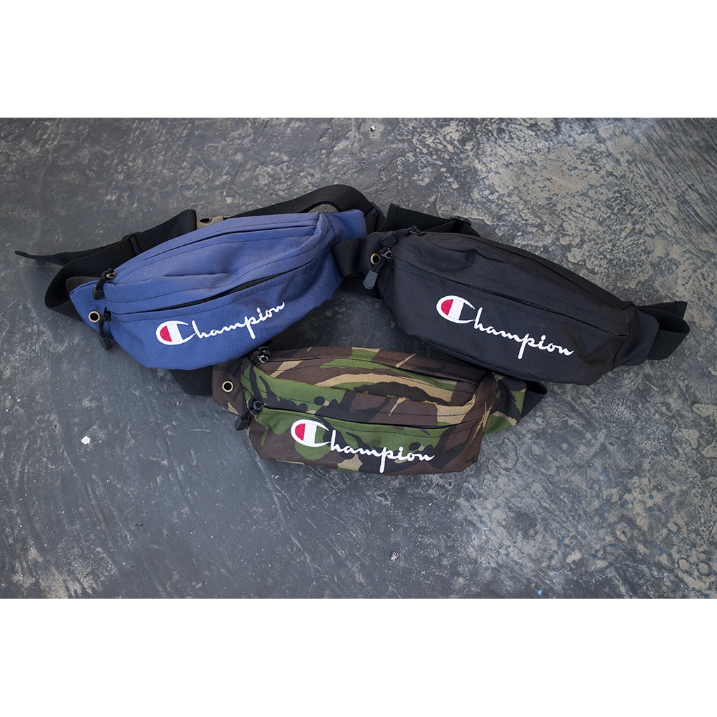 Waistbag High Quality Tas Pinggang Tas Selempang CHAMPION