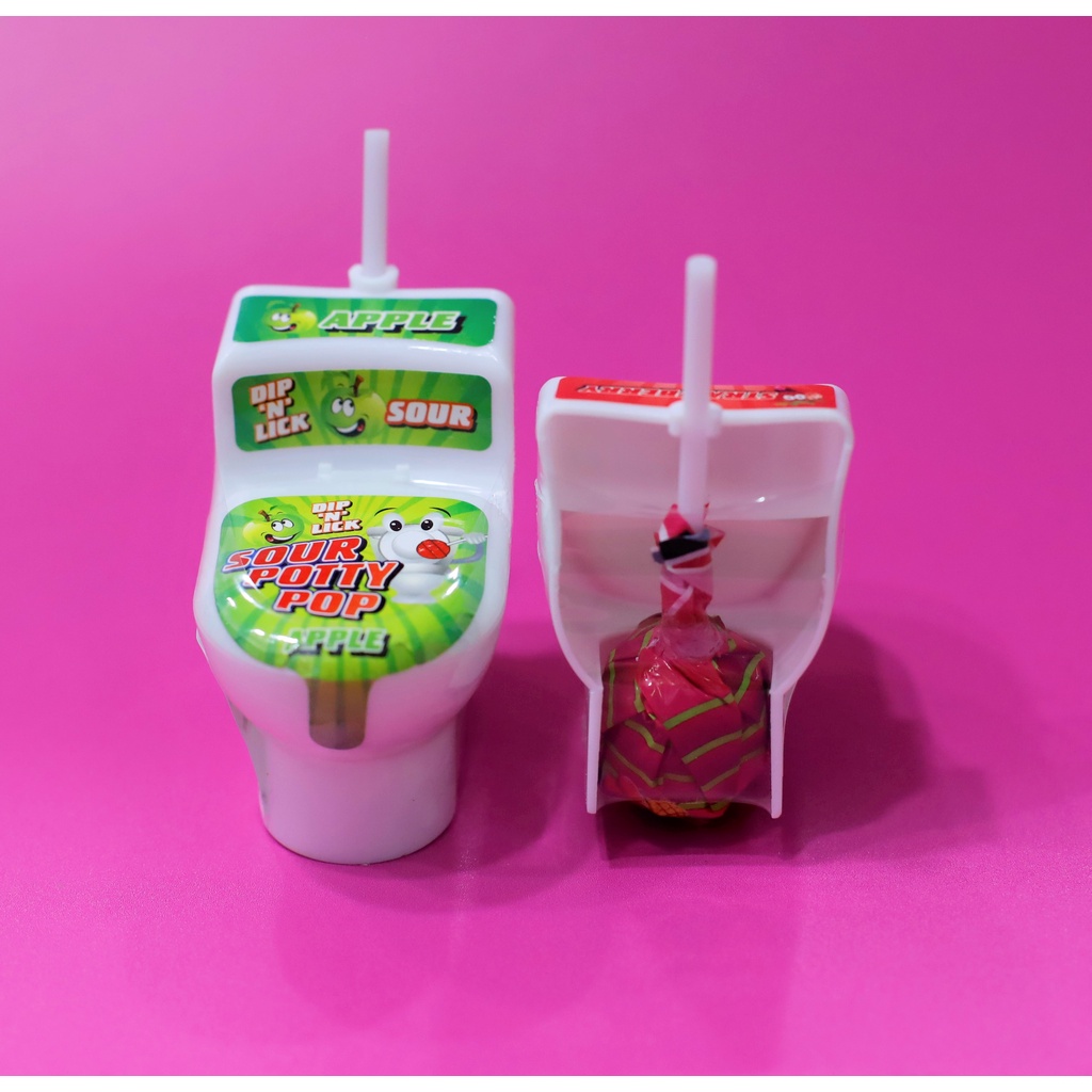 

Sour Potty Pop / Permen Anak Lolipop Import Australia