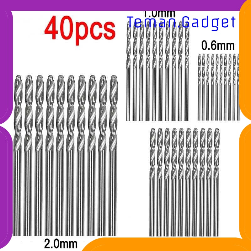 TG-DG556 JIGONG MATA BOR DRILL HSS TWIST DRILL BIT 0.6-2.0MM 40 PCS - QST-H20