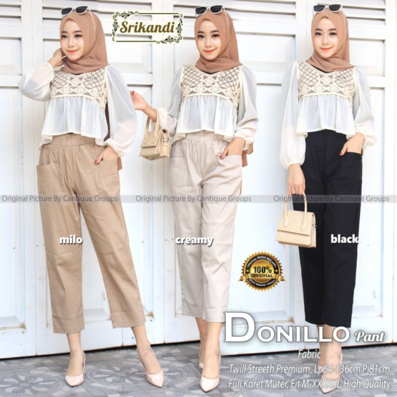 donillo pant celana bahan katun