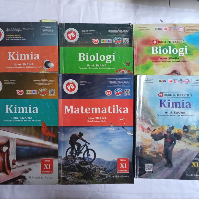preloved pl buku PR intan pariwara kelas 10 11 12 X XI XII semester 1 2