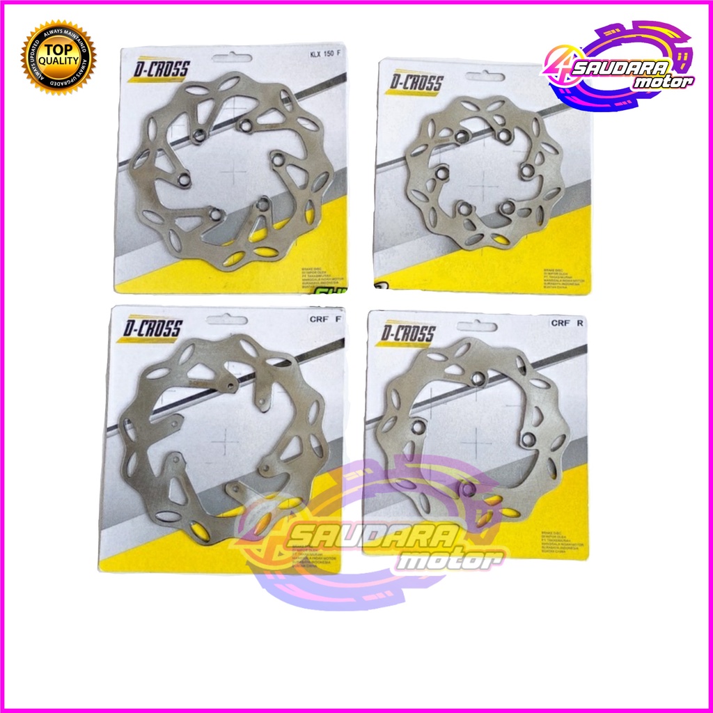 Piringan cakram set CRF 150 / KLX 150 Piringan CRF 150 / KLX 150 Cakram CRF 150 / KLX 150