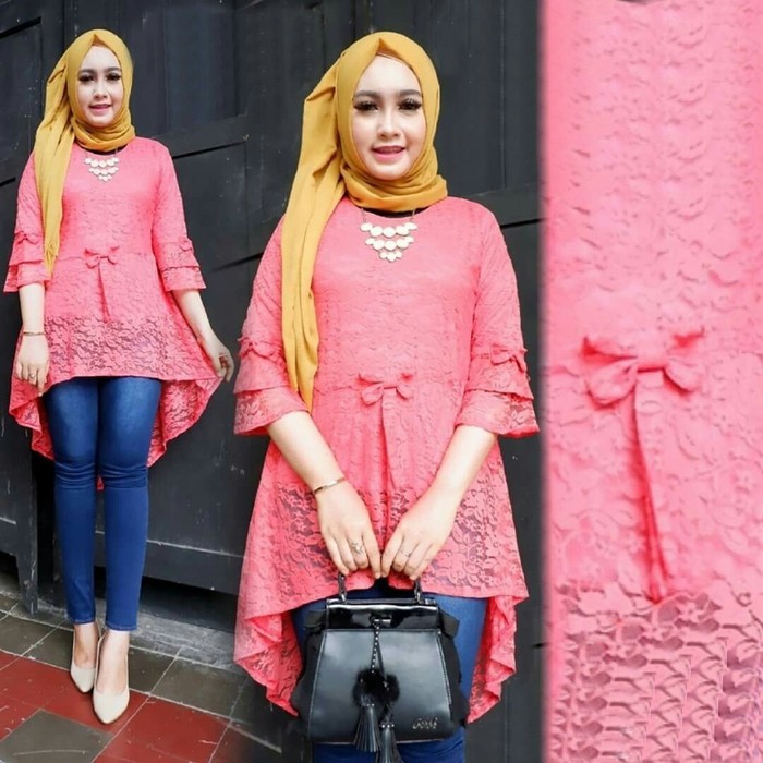 Atasan muslim TUNIK BROKAT SALEM / ATASAN MUSLIM TERBARU Murah