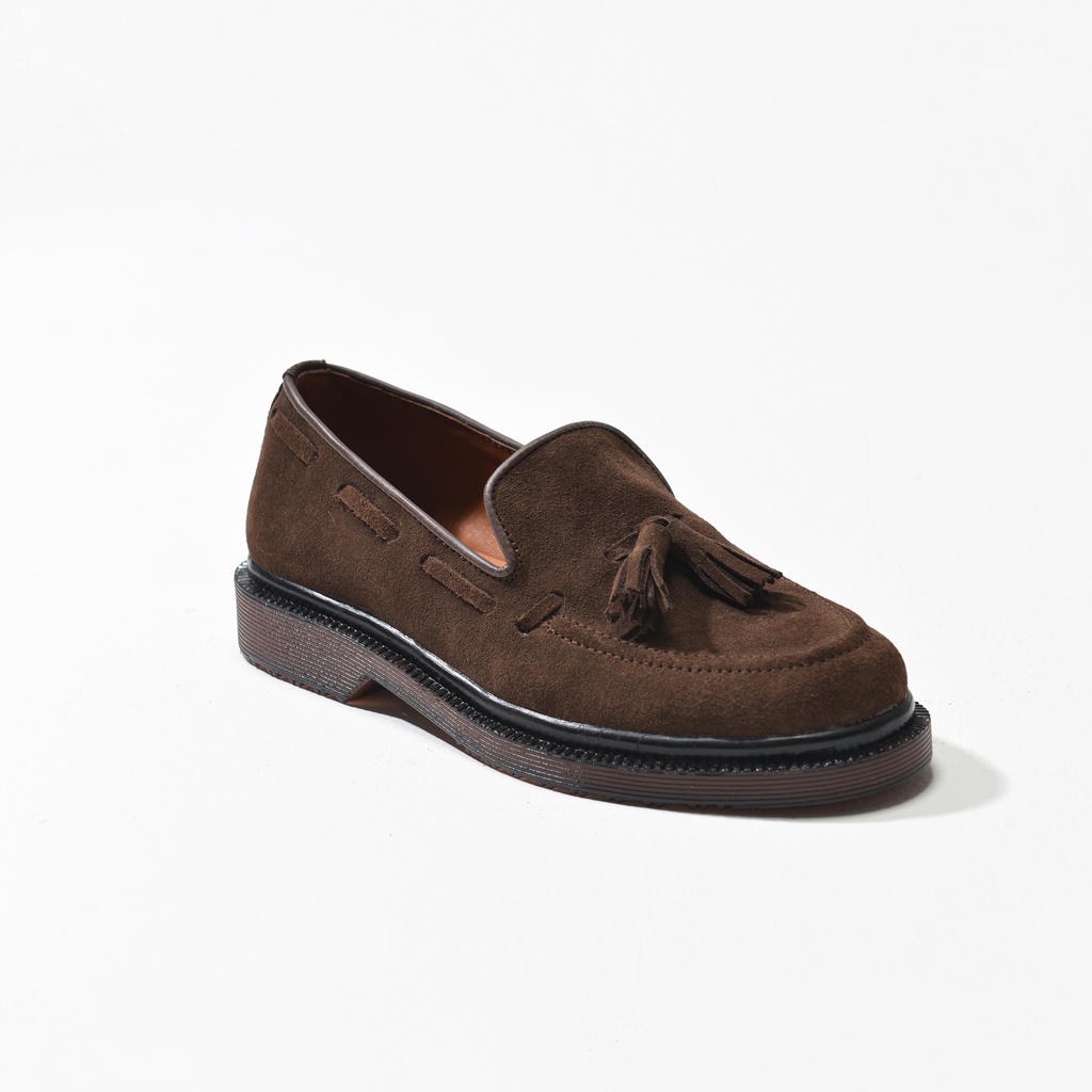 TASSEL LOAFER | FLOODY BLUE | CROSSTOWN SUEDE