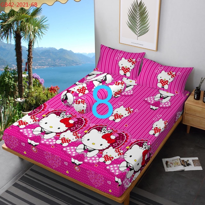 Sprei waterproof motif murah !! Sprei anti ompol sprei murah-Wp hk cruise