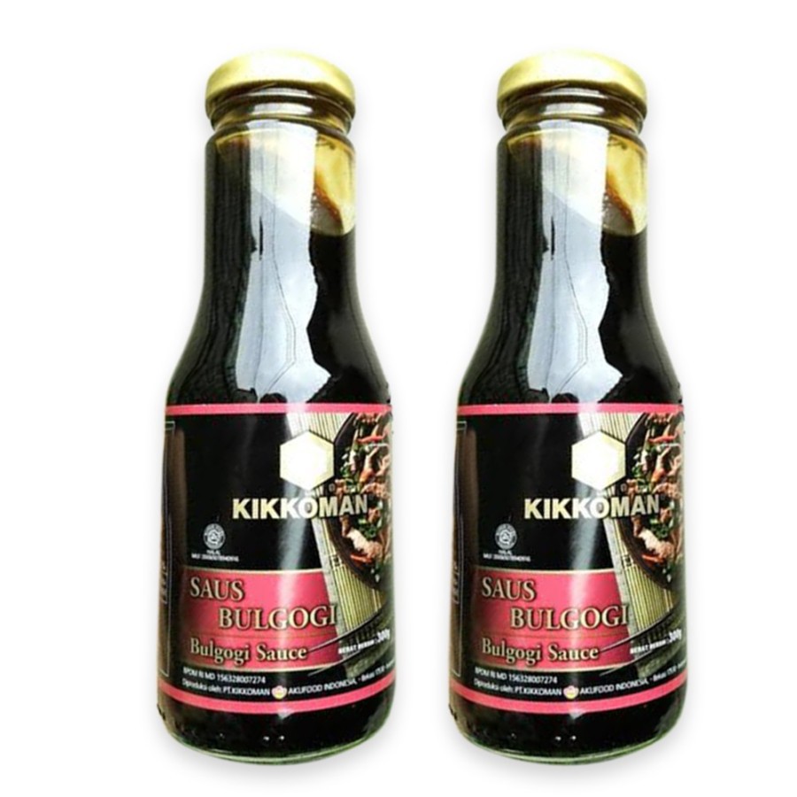 

KIKKOMAN SAUS BULGOGI 300 GR / BULGOGI SAUCE HALAL
