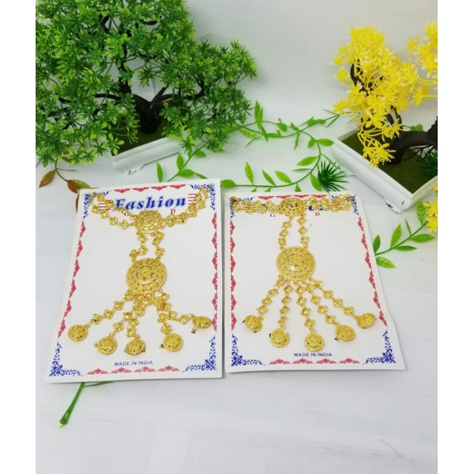 gelang sambung cincin/gelang india/aksesoris india
